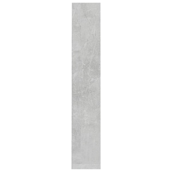 vidaXL CD-hyllor 2 st betonggrå 21x16x93,5 cm spånskiva grå