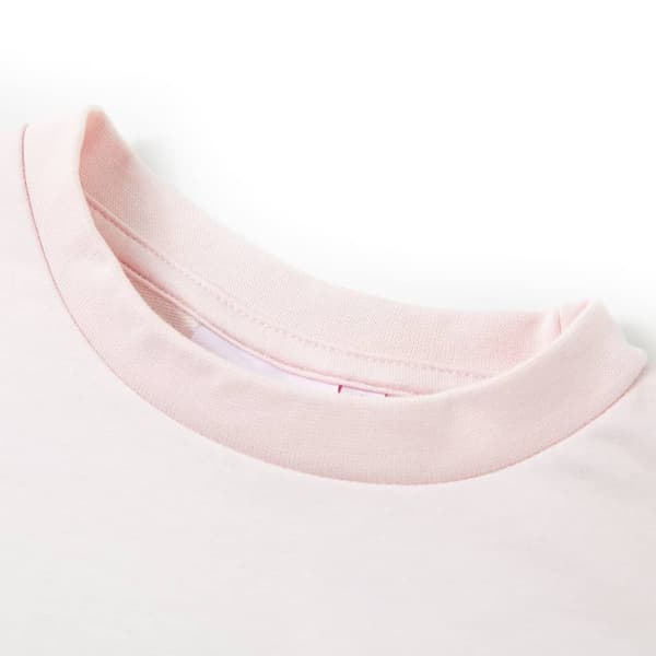 vidaXL Barntröja ljus rosa 128 Rosa