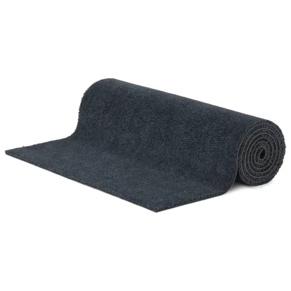vidaXL Dörrmatta mörkgrå 100x300 cm tuftad kokos Grå