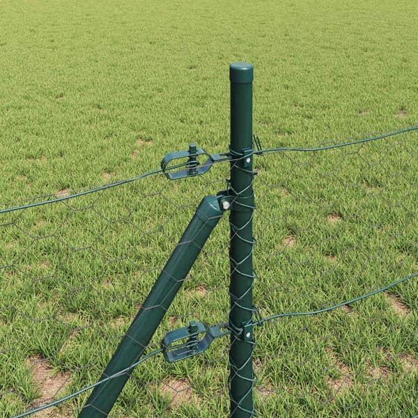 vidaXL Markfixerat Svetsat Stängsel 100 x 0,8 m (B x H) Grå