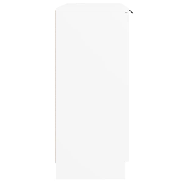 vidaXL Skänk vit 60x30x70 cm konstruerat trä Vit