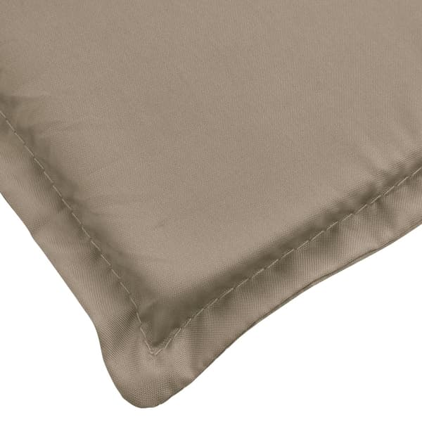 vidaXL Solsängsdynor Taupe Taupe