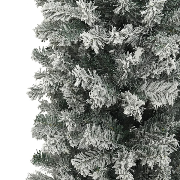 vidaXL Julgransbåge med snö 270 cm Vit