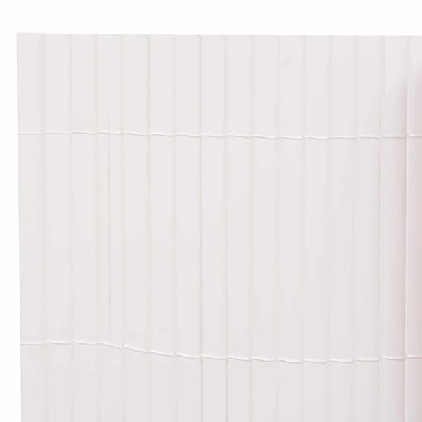vidaXL Insynsskydd 150x300 cm vit Vit