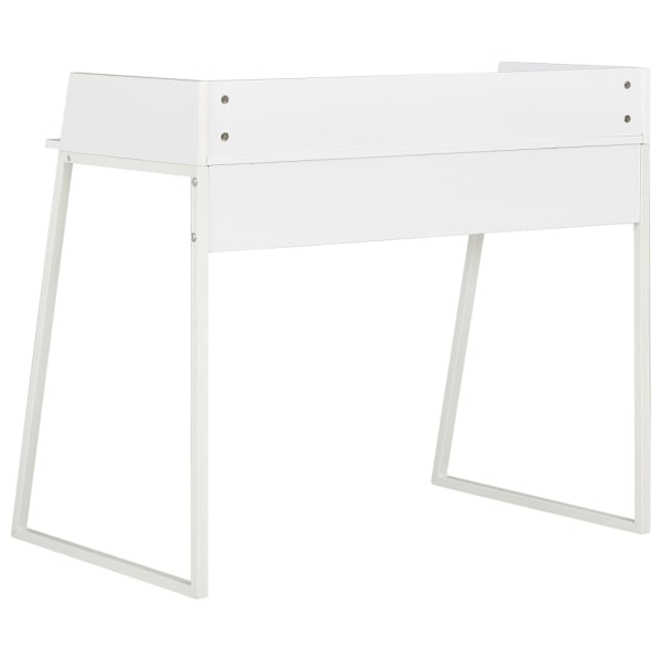 vidaXL Skrivbord vit 90x60x88 cm Vit