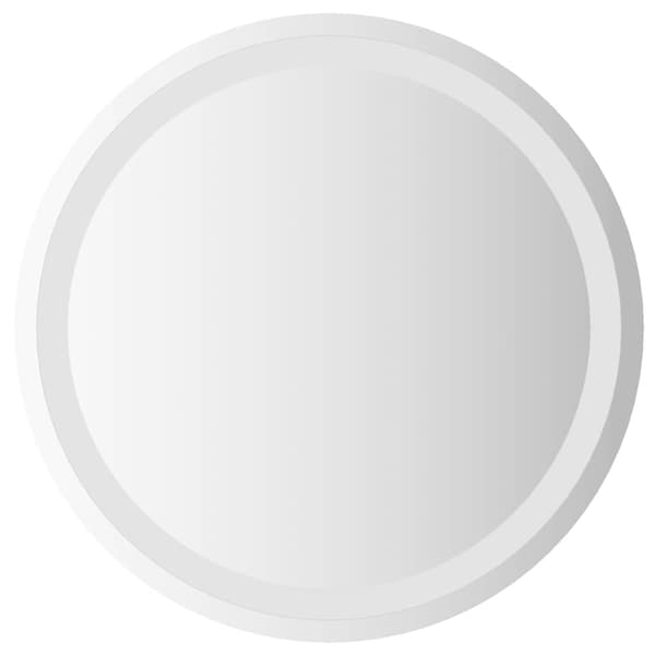 vidaXL Badrumsspegel LED 50 cm rund Transparent
