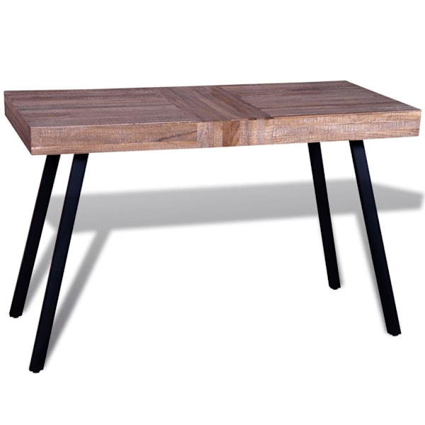 vidaXL Bord i återvunnen teak Brun