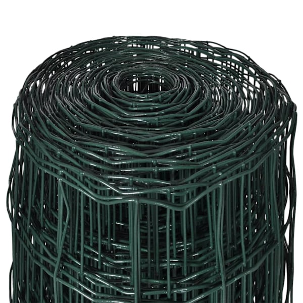 vidaXL Eurofence 25x1,2 m 76x63 mm Grön