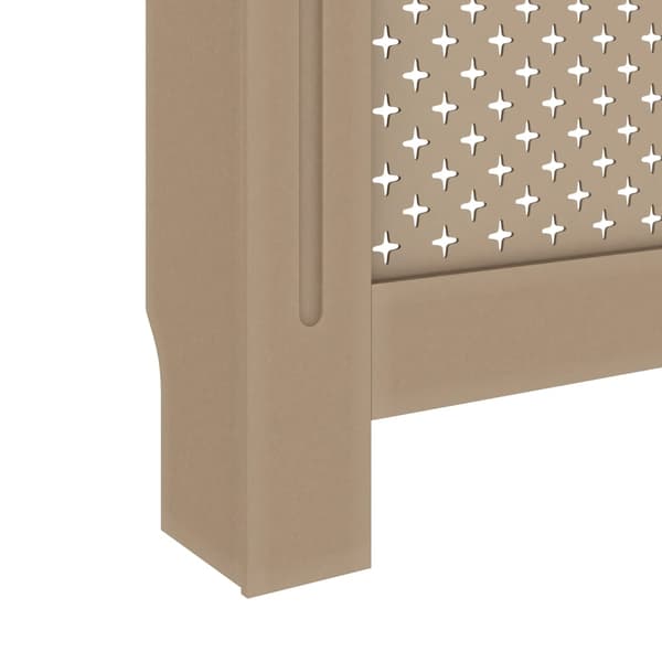 vidaXL Elementskydd 152x19x81,5 cm MDF Brun