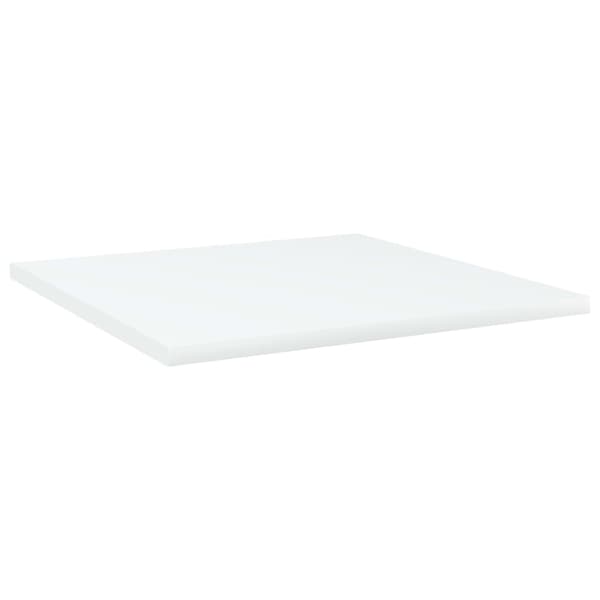 vidaXL Hyllplan 4 st vit 40x40x1,5 cm konstruerat trä Vit
