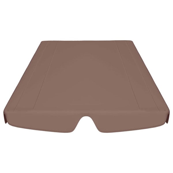 vidaXL Reservtak för hammock brun 150/130x105/70 cm Brun