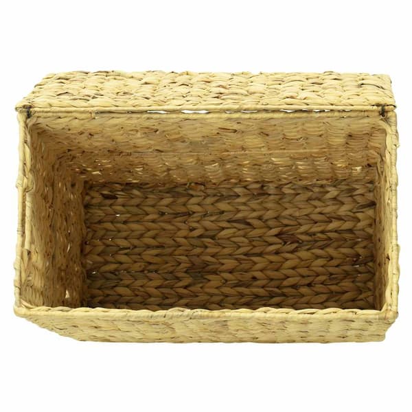 vidaXL Badrumsset 4 delar vattenhyacint Beige