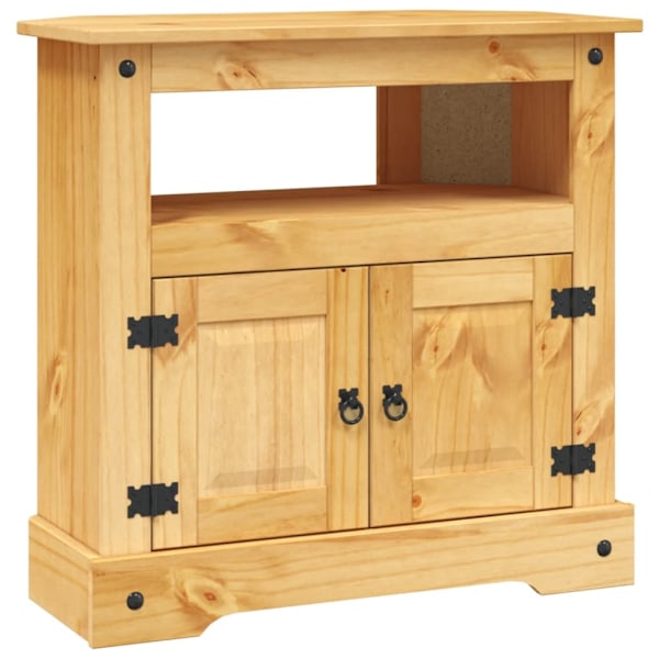 vidaXL Konsolbord mexikansk Coronastil furu 80x43x78 cm Brun