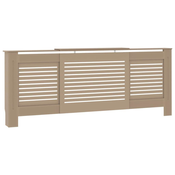 vidaXL Elementskydd MDF 205 cm Brun