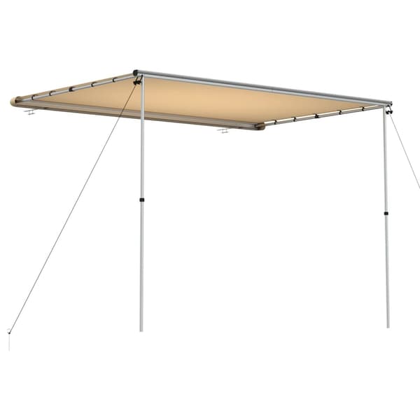 vidaXL Husvagnsmarkis 3x2x2,15 m beige Beige