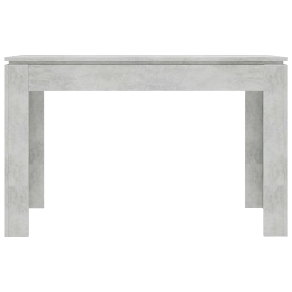 vidaXL Matbord betonggrå 120x60x76 cm spånskiva grå