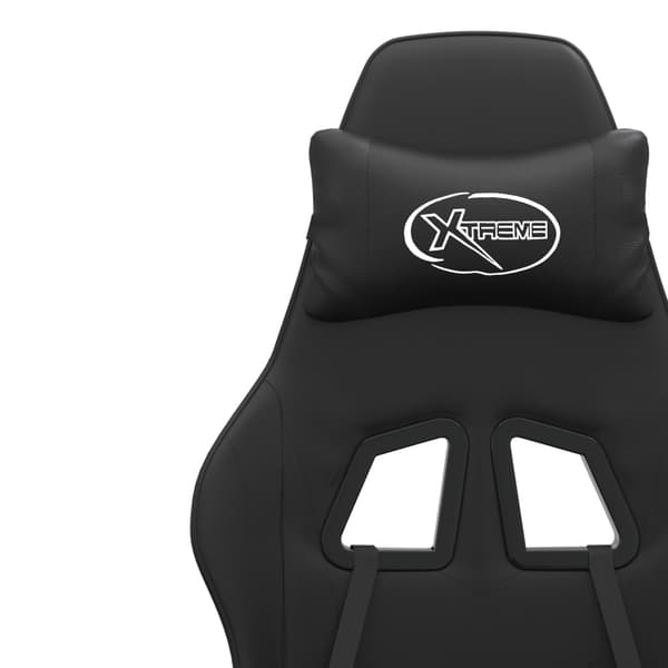 vidaXL Gamingstol svart konstläder art