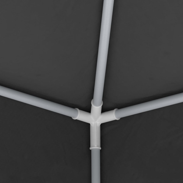 vidaXL Professionellt partytält med väggar 2x2 m antracit 90 g/m² Antracit