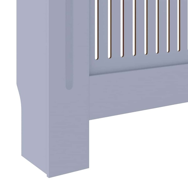 vidaXL Elementskydd MDF grå 205 cm grå