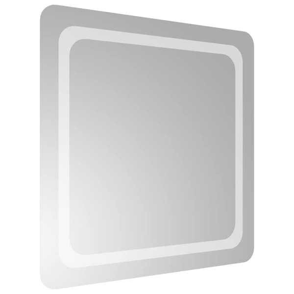 vidaXL Badrumsspegel LED 60x60 cm Transparent