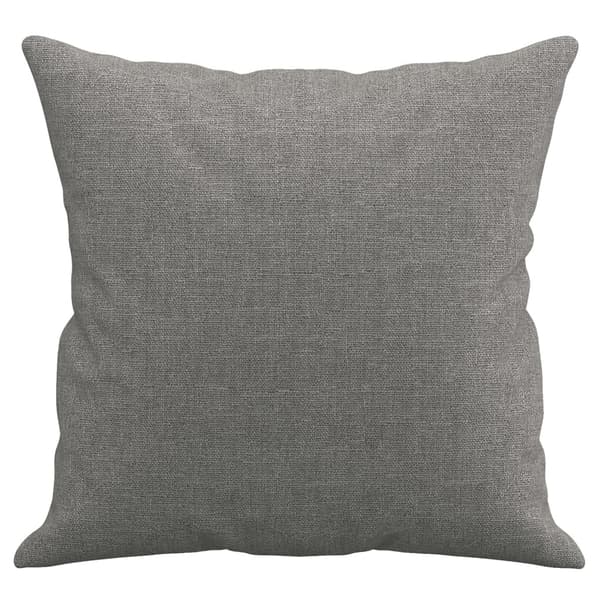 vidaXL Prydnadskuddar 2 st mörkgrå 40x40 cm tyg Grå