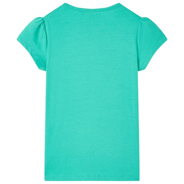 vidaXL T-shirt för barn mintgrön 116 Grön