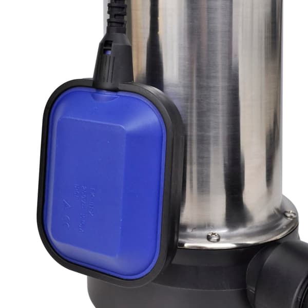 vidaXL Dränkbar smutsvattenpump 750 W 12500 l/h