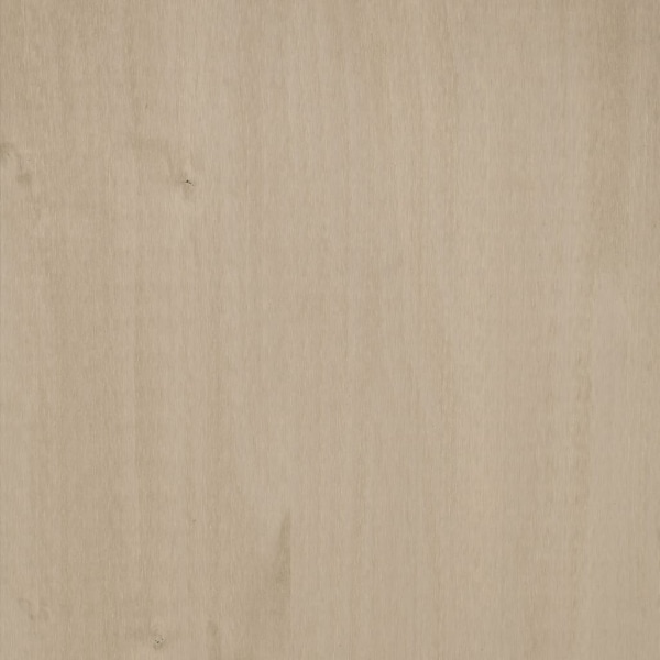 vidaXL Skrivbord HAMAR honungsbrun 110x40x75 cm massiv furu Brun