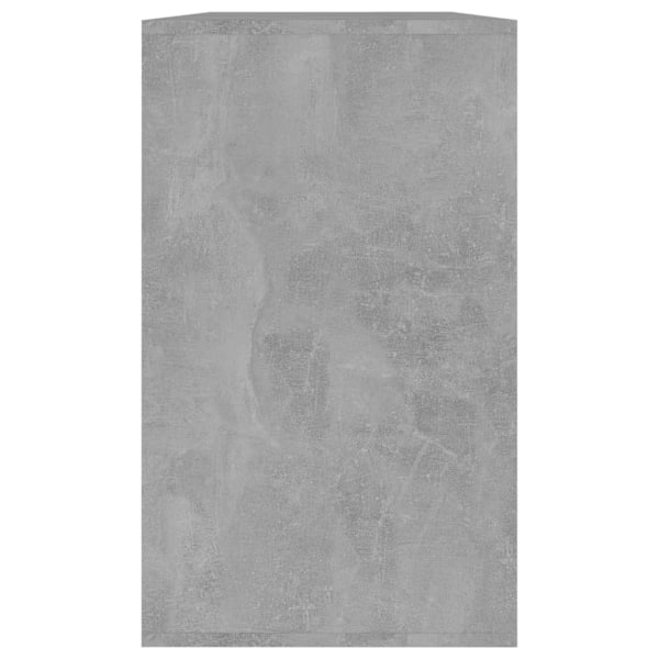 vidaXL Byrå betonggrå 120x41x75 cm konstruerat trä grå