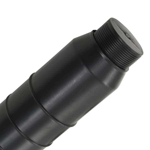 vidaXL Frysskyddsflaska med 2 vinterpluggar HDPE Svart