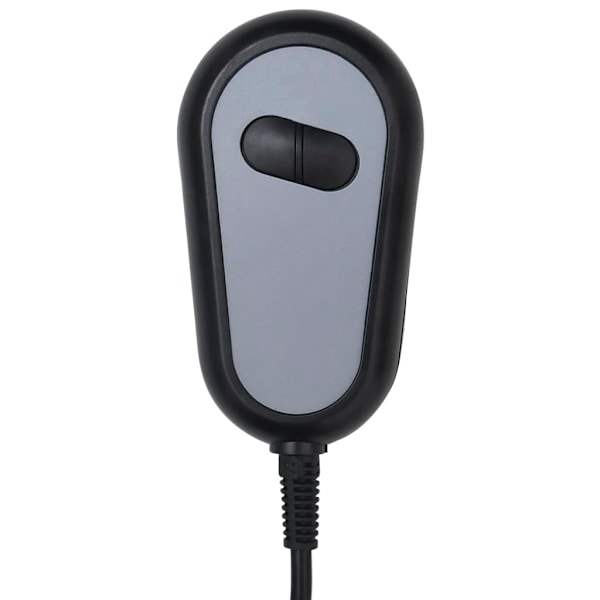 vidaXL Elektrisk massagefåtölj gräddvit konstläder Kräm