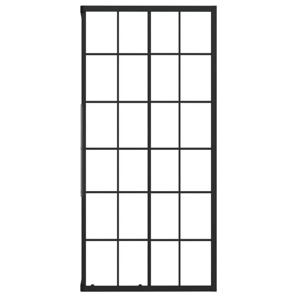 vidaXL Duschvägg ESG 90x70x180 cm Transparent