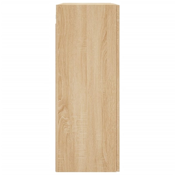 vidaXL Väggskåp sonoma-ek 69,5x34x90 cm Brun