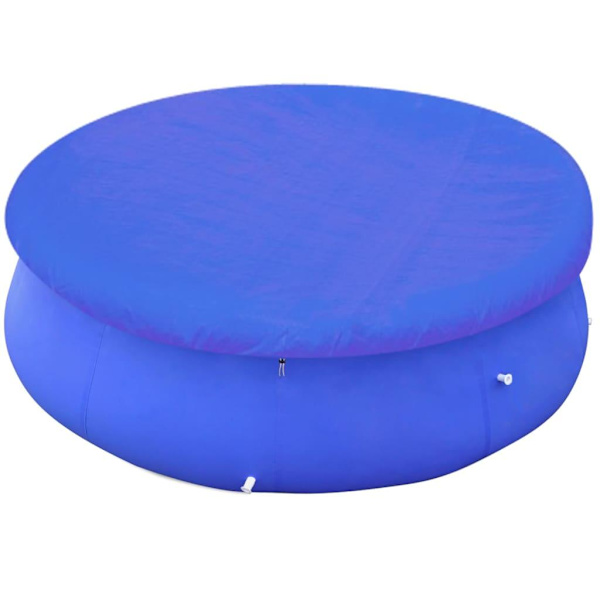 vidaXL Poolskydd 2 st för 450-457 cm rund ovanmarkspool Blå