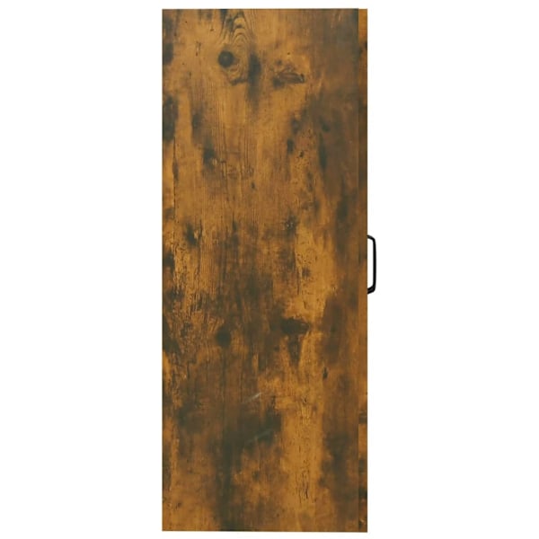 vidaXL Väggskåp Rökfärgad ek 69,5x34x90 cm Brun