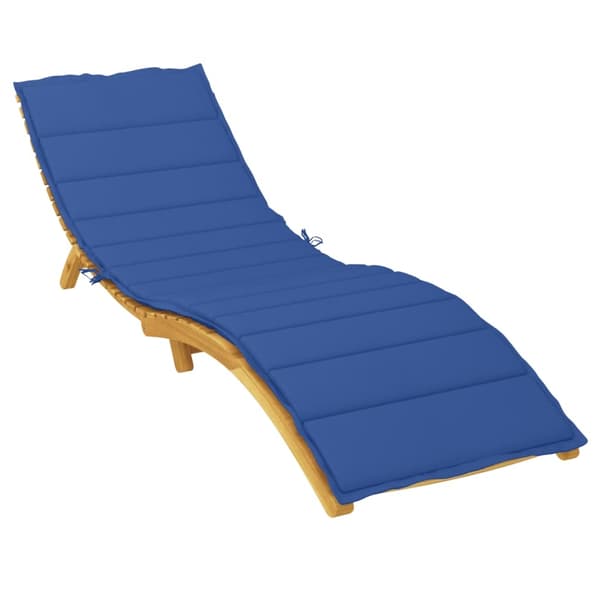 vidaXL Solsängsdynor Oxford tyg (100% polyester) Kungsblå Blå