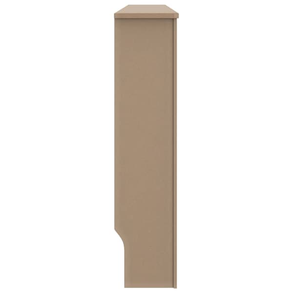 vidaXL Elementskydd 172x19x81 cm MDF Brun