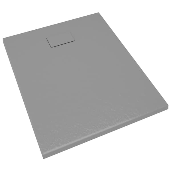 vidaXL Duschkar SMC grå 100x80 cm grå