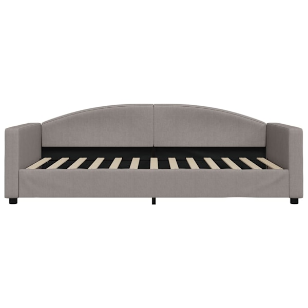 vidaXL Dagbädd taupe 100x200 cm tyg Taupe
