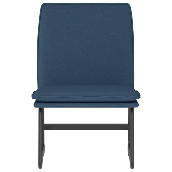 vidaXL Loungestol blå 52x75x76 cm tyg Blå