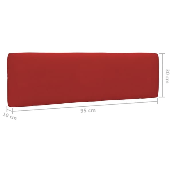 vidaXL Pallsoffa 2-sits med dynor vit impregnerad furu Vit