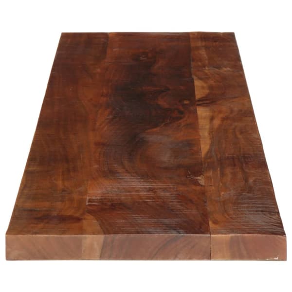 vidaXL Bordsskiva 140x20x2,5 cm rektangulär massivt återvunnet trä Brun