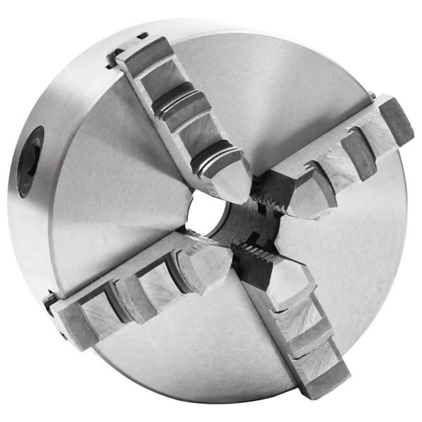 vidaXL 4-backs självjusterande svarvchuck 125 mm stål