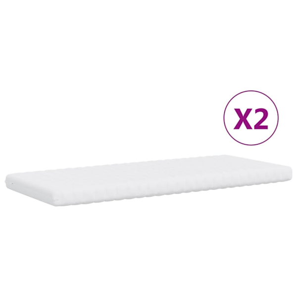 vidaXL Dagbädd utdragbar med lådor mörkgrå 90x190 cm tyg Grå