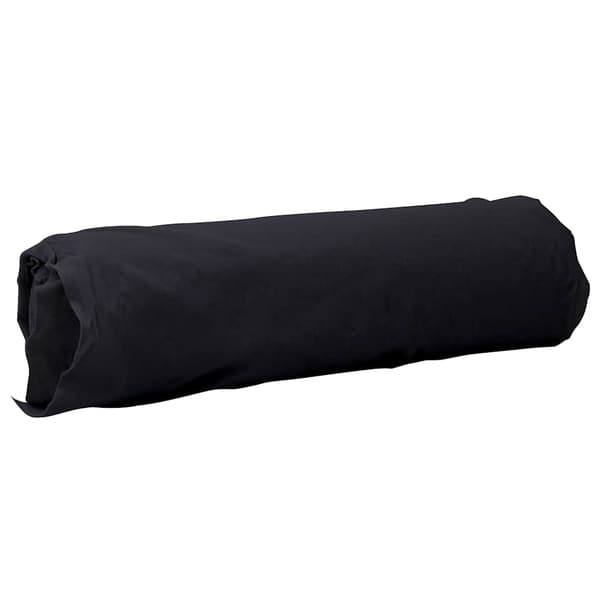vidaXL Ogräsduk 1x10 m polyesterfiber svart Svart