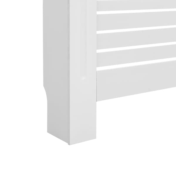 vidaXL Elementskydd vit 172x19x81,5 cm MDF Vit
