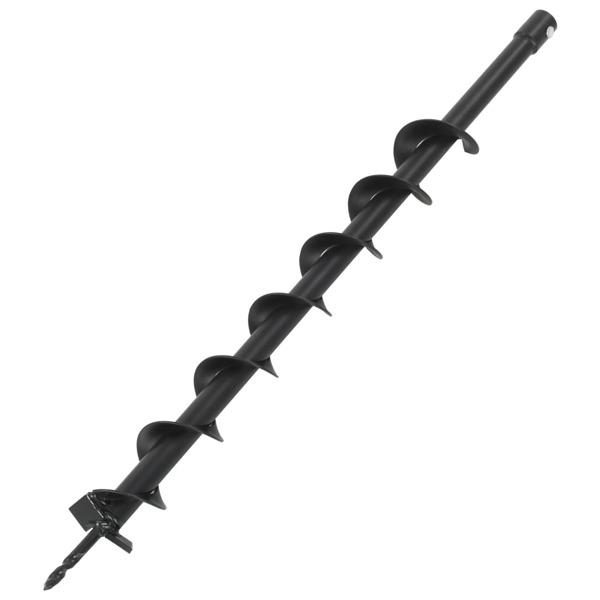 vidaXL Jordborr stål 60 mm