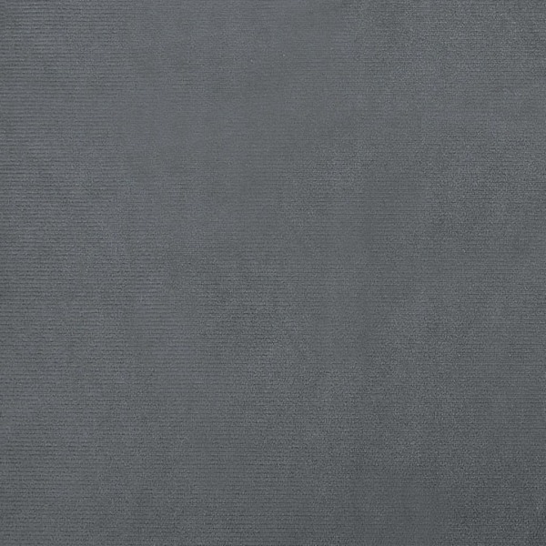 vidaXL Hundbädd mörkgrå 90x53x30 cm sammet Grå