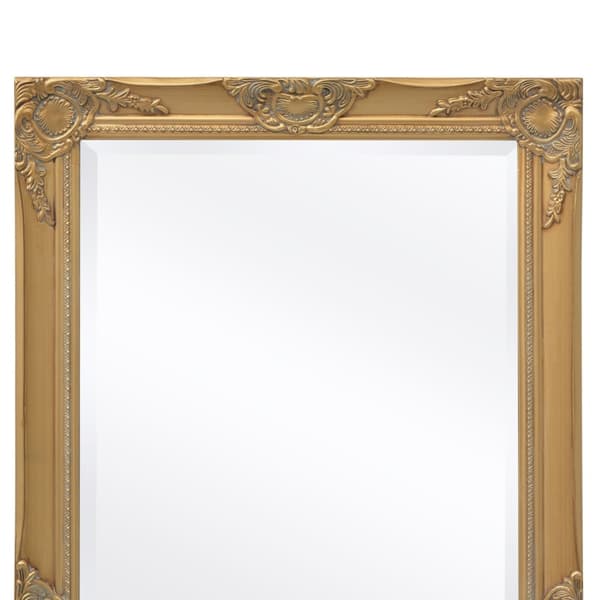 vidaXL Väggspegel i barockstil 100x50 cm guld Guld