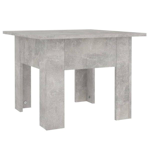 vidaXL Soffbord betonggrå 55x55x42 cm konstruerat trä grå